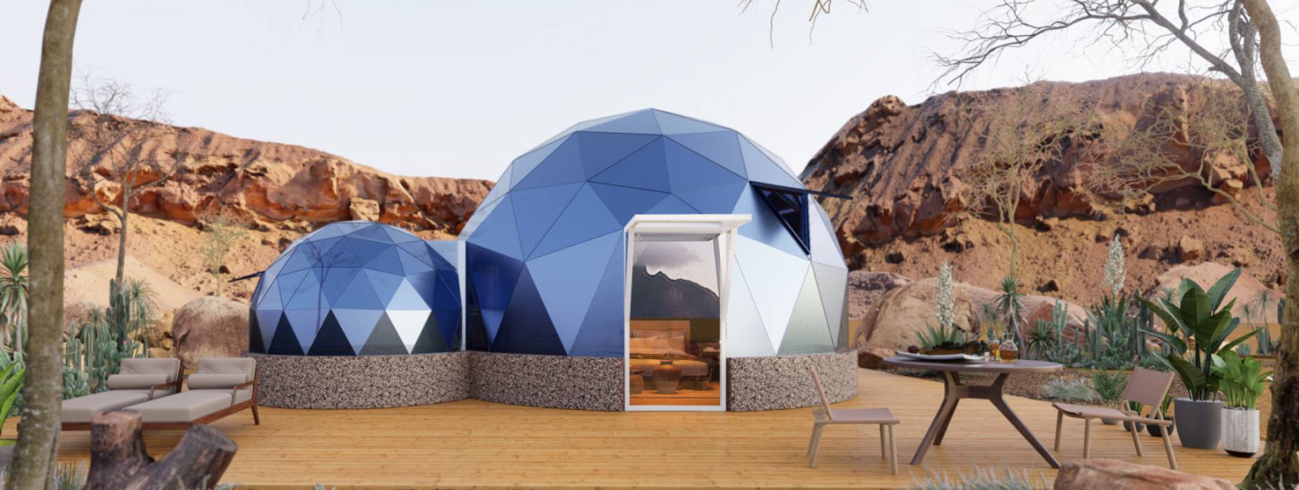 临渭区球形智能光伏玻璃星空房